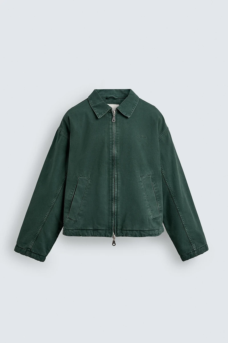 CROPPED DENIM JACKET