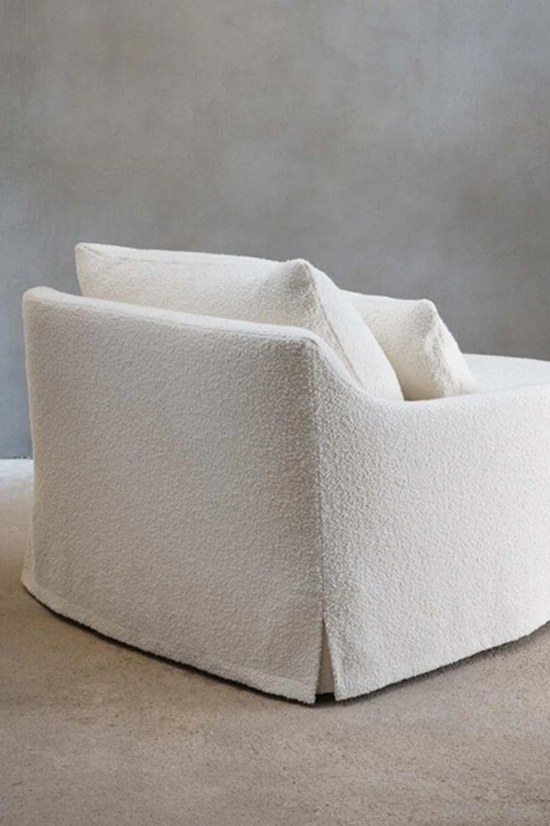 LOVESEAT 01 BOUCLÉ COVER