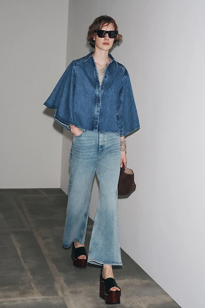 CHEMISE KIMONO EN JEAN ZW COLLECTION