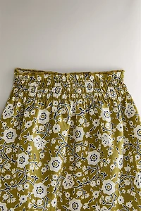 PANTALON BLOOMER BÉBÉ FLEURS
