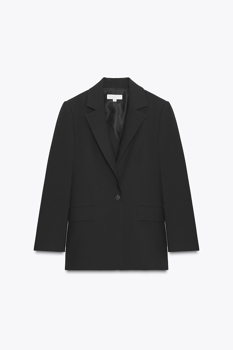 OPEN BACK TIE BLAZER
