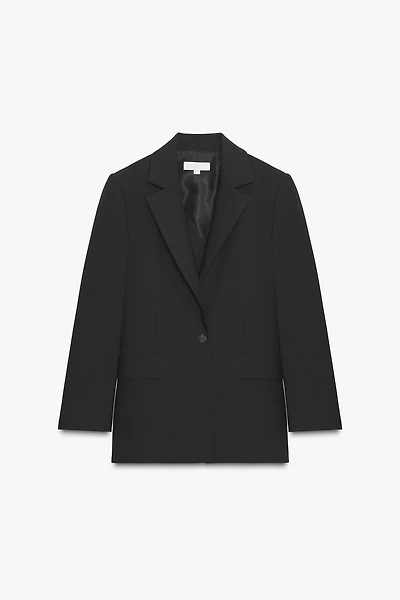 OPEN BACK TIE BLAZER