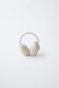 SHEEP FAUX SHEARLING EAR MUFFS