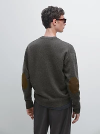 100% cashmere knit sweater