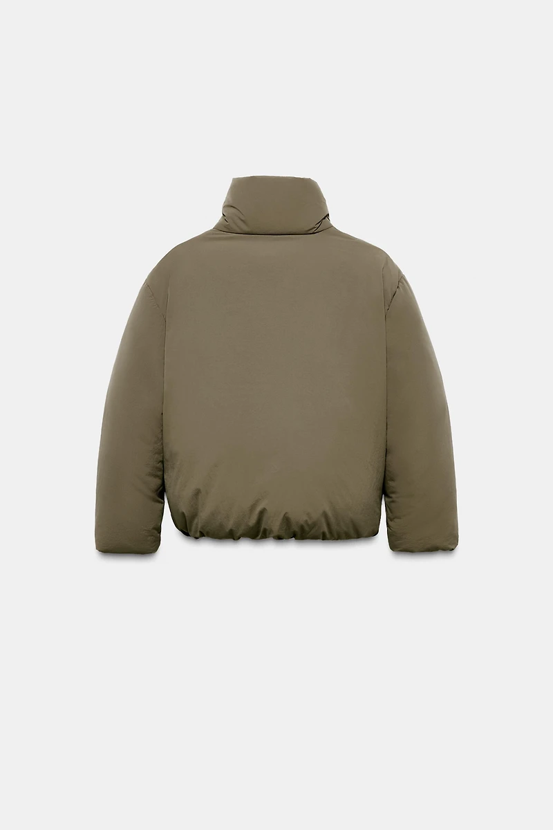 ZW COLLECTION SHORT PUFFER ANORAK WITH TIES