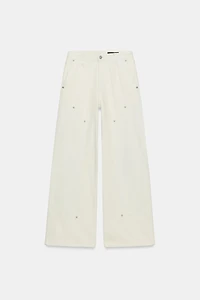 ZW COLLECTION MID-RISE BELT LOOP JEANS