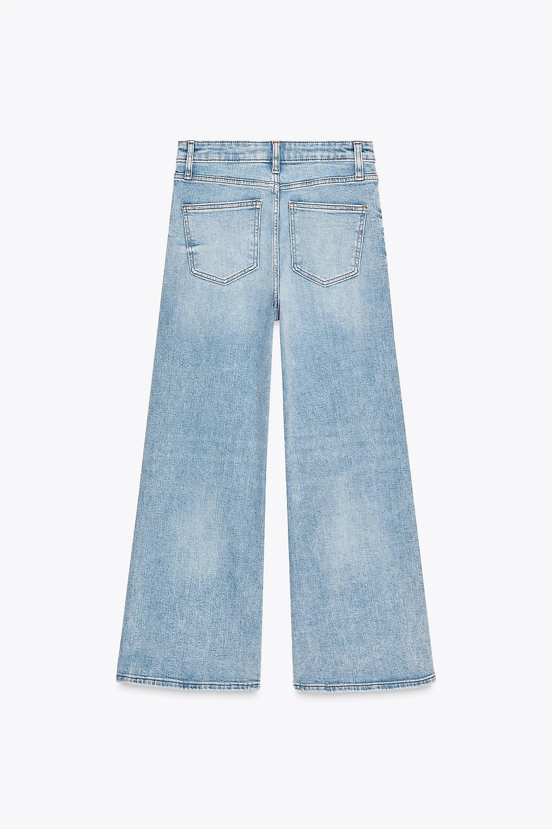 ZW COLLECTION HIGH RISE WIDE LEG JEANS