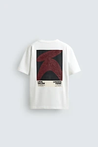 T-SHIRT GRAPHIQUE EN RELIEF
