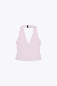 TIED CROPPED TOP