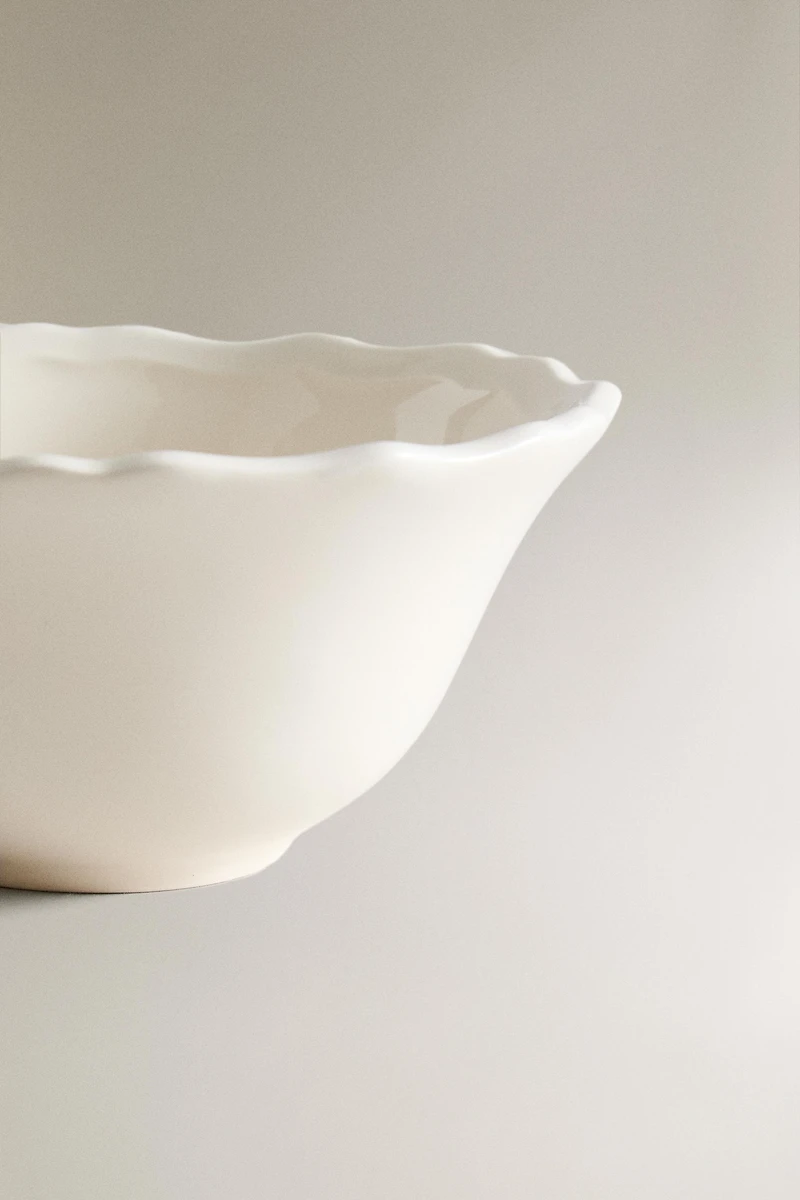 EARTHENWARE SNACK BOWL
