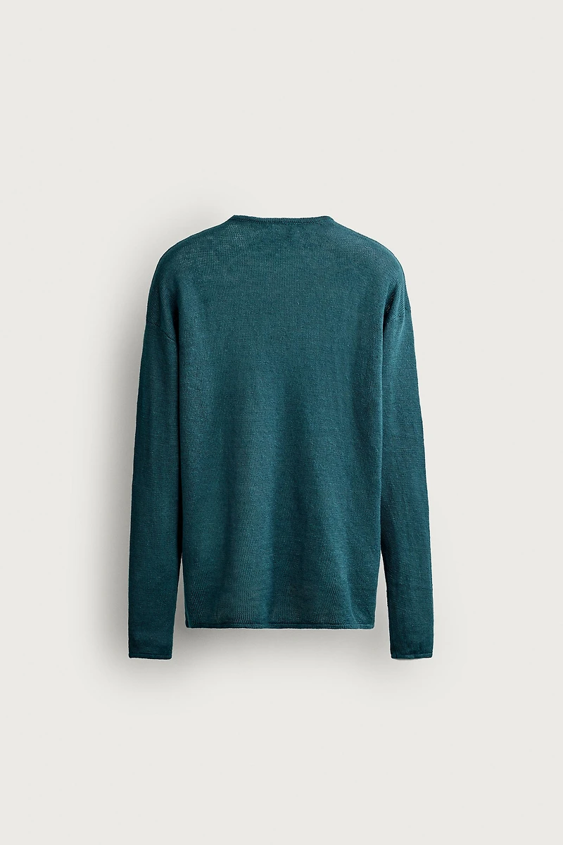 PULL COUPE DÉCONTRACTÉE 100% CHANVRE