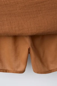 PLAID SKORT WITH BOWS BENSIMON ® X ZARA