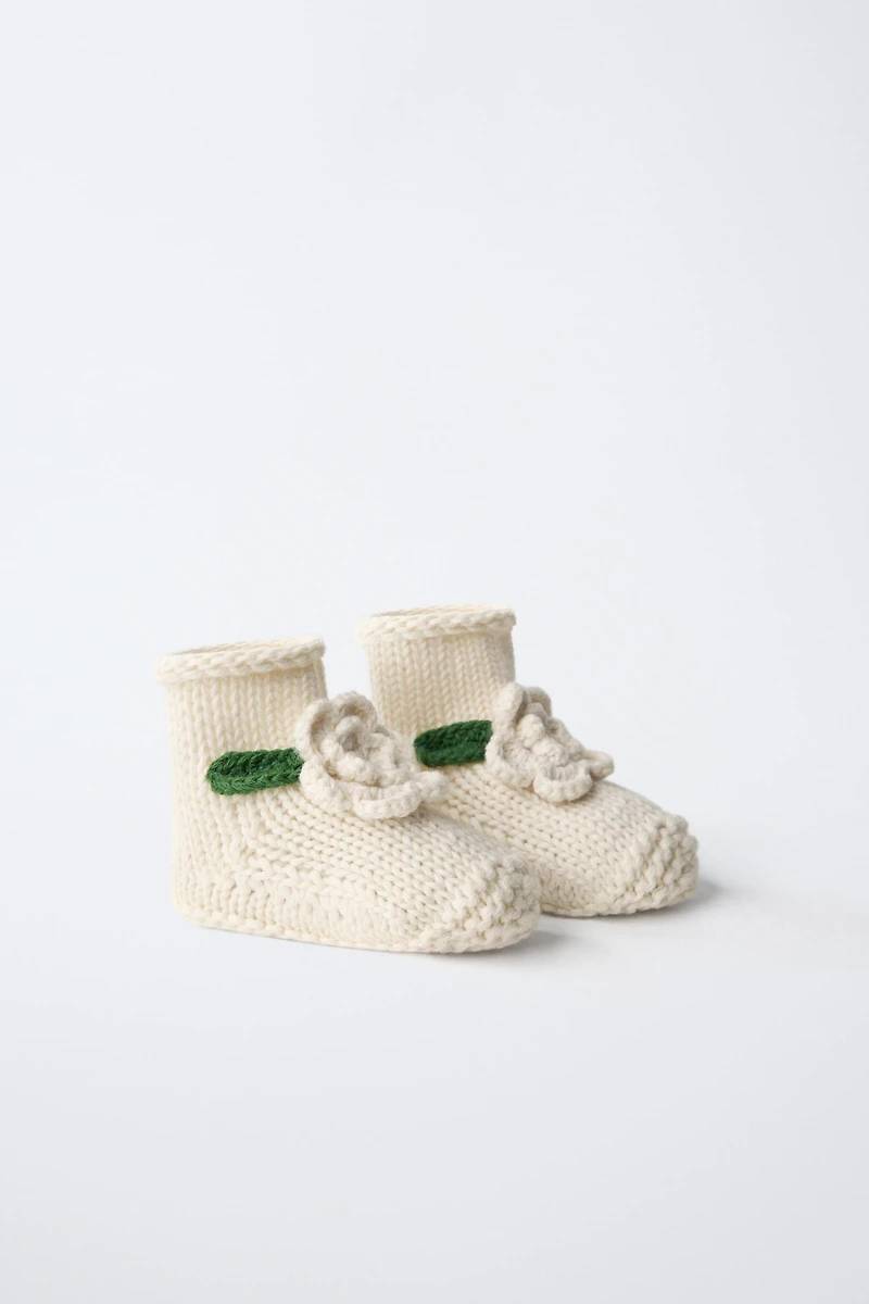 EMBROIDERED BOOTIES