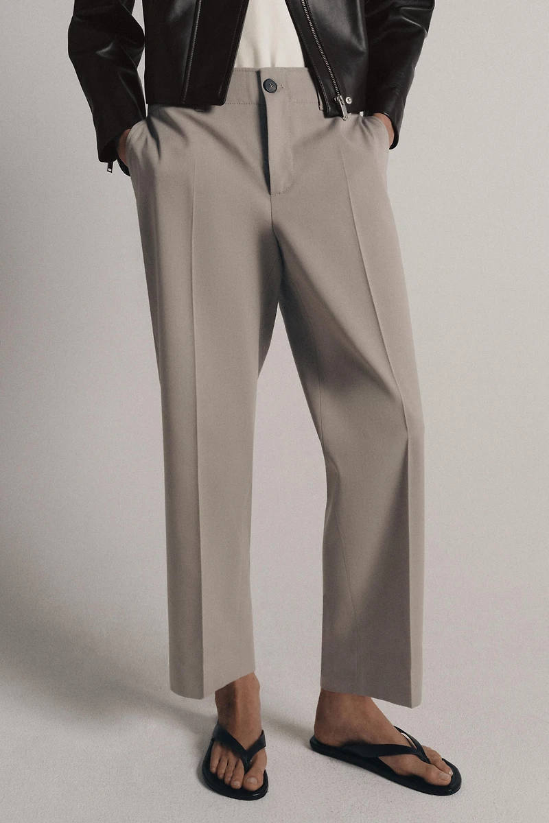 ZW COLLECTION CROPPED PANTS