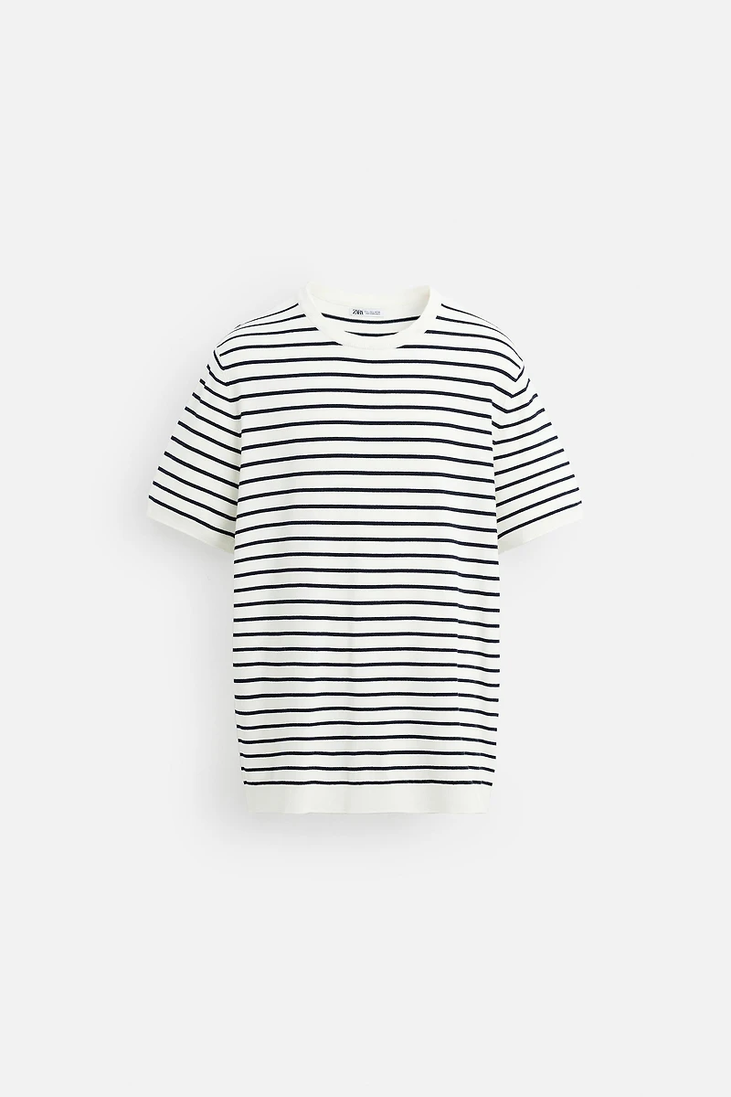 KNIT REGULAR FIT T-SHIRT