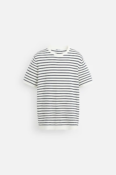 KNIT REGULAR FIT T-SHIRT