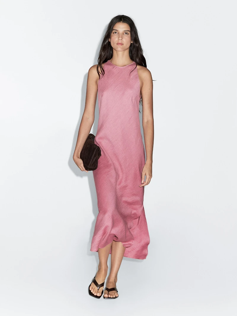 Long halter dress
