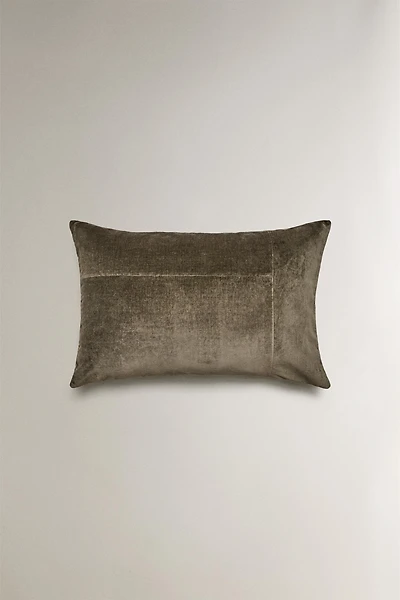 FADED VELVET CUSHION COVER