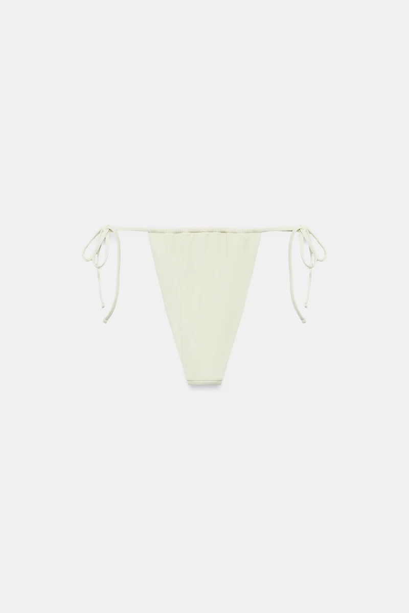 PLAIN BIKINI BOTTOMS WITH TIES