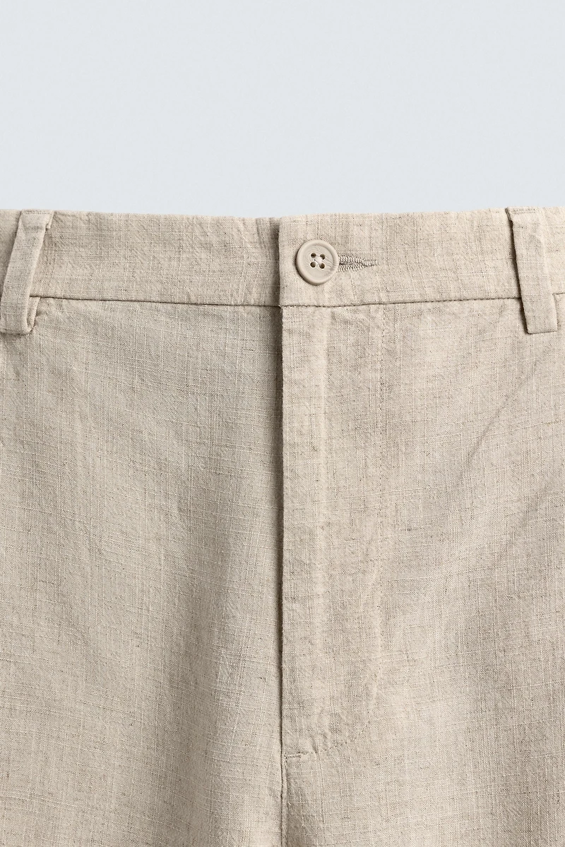 FLOWY LYOCELL - LINEN PANTS
