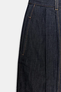 ZW COLLECTION HIGH WAISTED BALLOON PLEATED JEANS