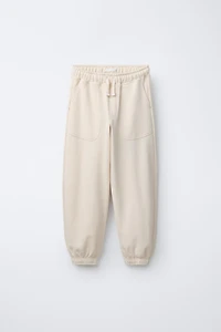 PANTALON EN MOLLETON BALLON