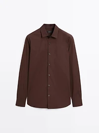 Slim fit stretch shirt