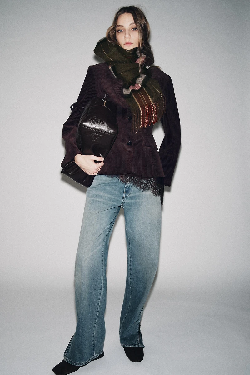 CORDUROY BLAZER ZW COLLECTION