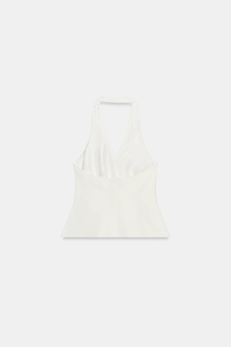 KNOTTED HALTER VEST