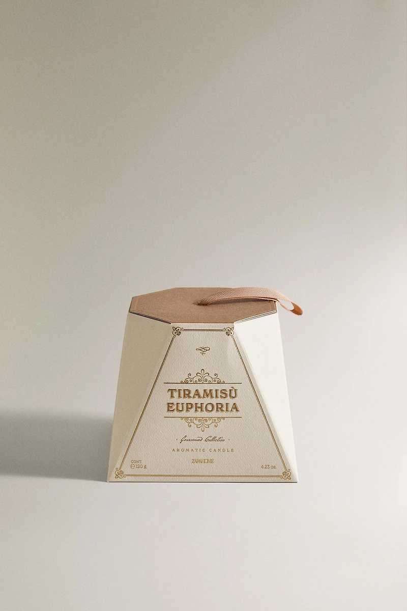 (120 G) TIRAMISU EUPHORIA SCENTED CANDLE