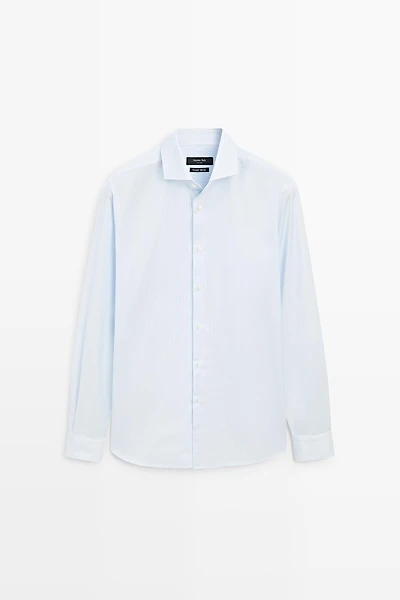 100% cotton striped shirt