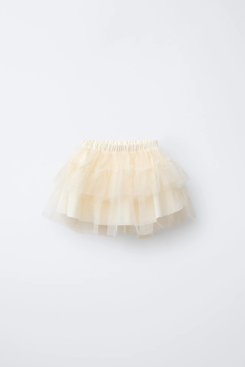 GLITTER TULLE SKIRT