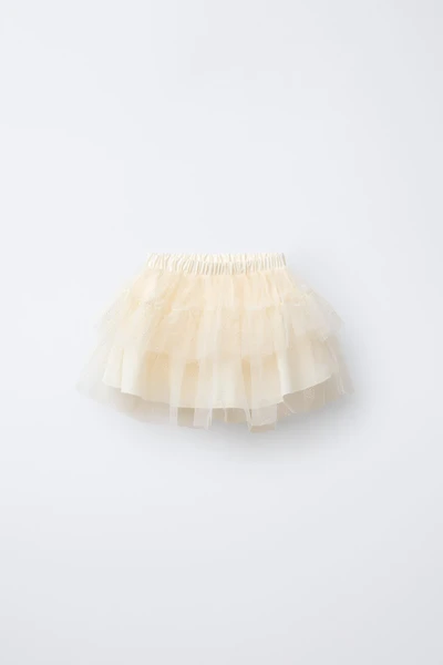 JUPE EN TULLE PAILLETÉE