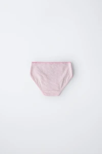 2-6 ANS/ LOT DE TROIS CULOTTES MINNIE MOUSE & DAISY © DISNEY
