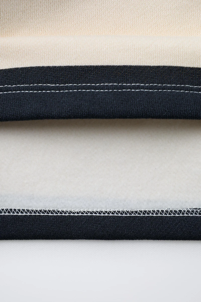 STRIPED DOG PRINT POLO SHIRT