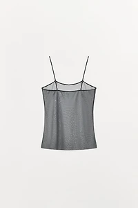 TULLE TANK TOP