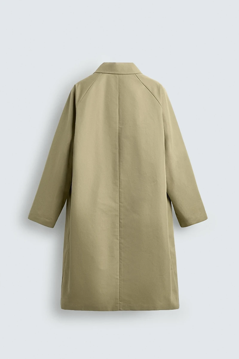 RELAXED FIT TRENCH COAT
