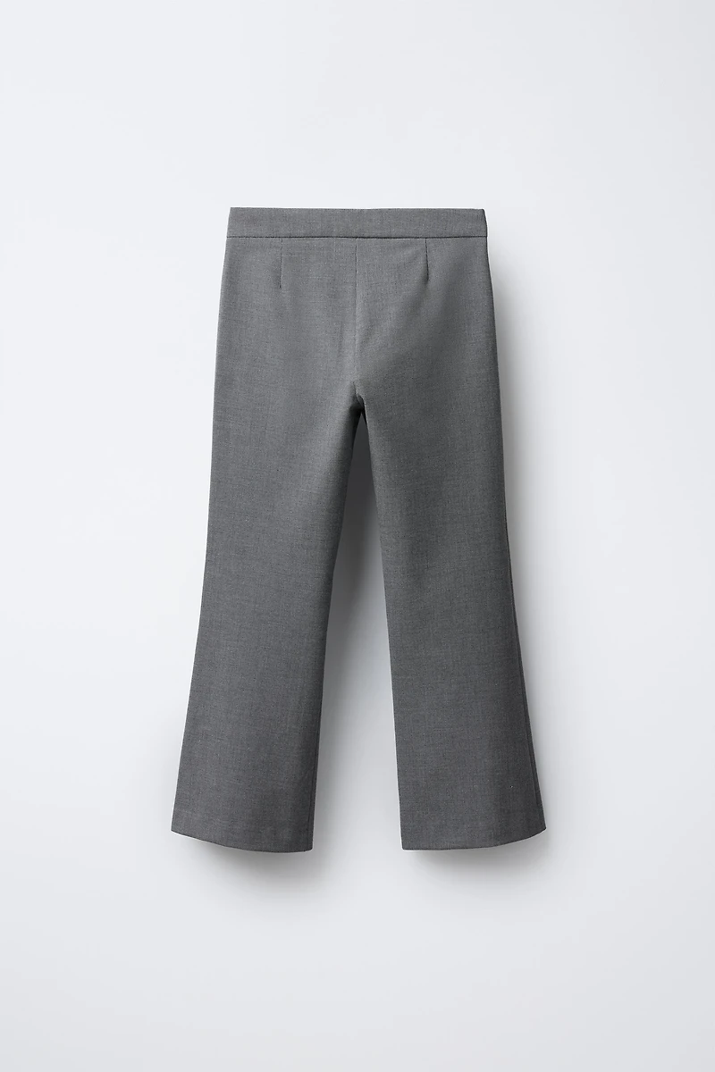 HERRINGBONE FLARE PANTS