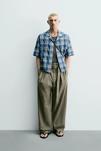 CHEMISE RELAXED FIT À CARREAUX