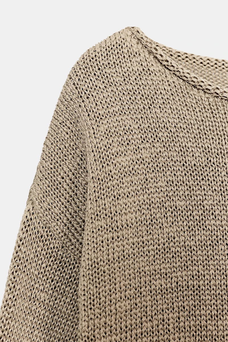 PULL EN MAILLE COL BATEAU