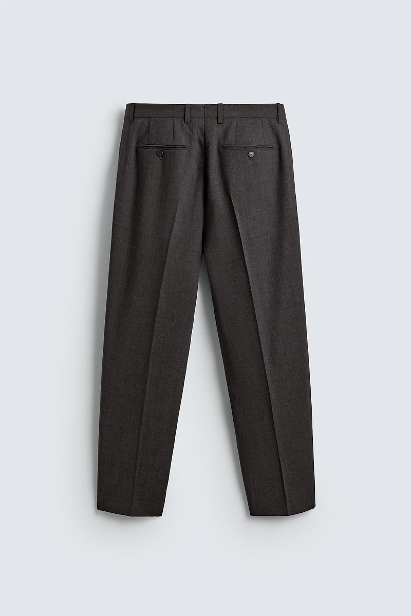 LIMITED EDITION 100% WOOL SUIT PANTS