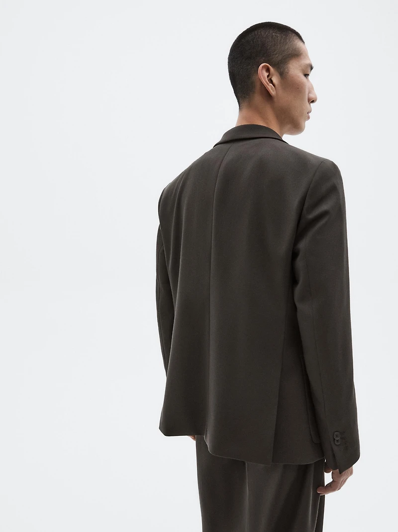 Suit blazer with notch lapel - LIMITED