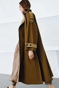 TRENCH LONG COMBINÉ ZW COLLECTION