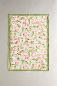 PACK OF CHERRY COTTON KITCHEN TOWELS (SET OF 2)