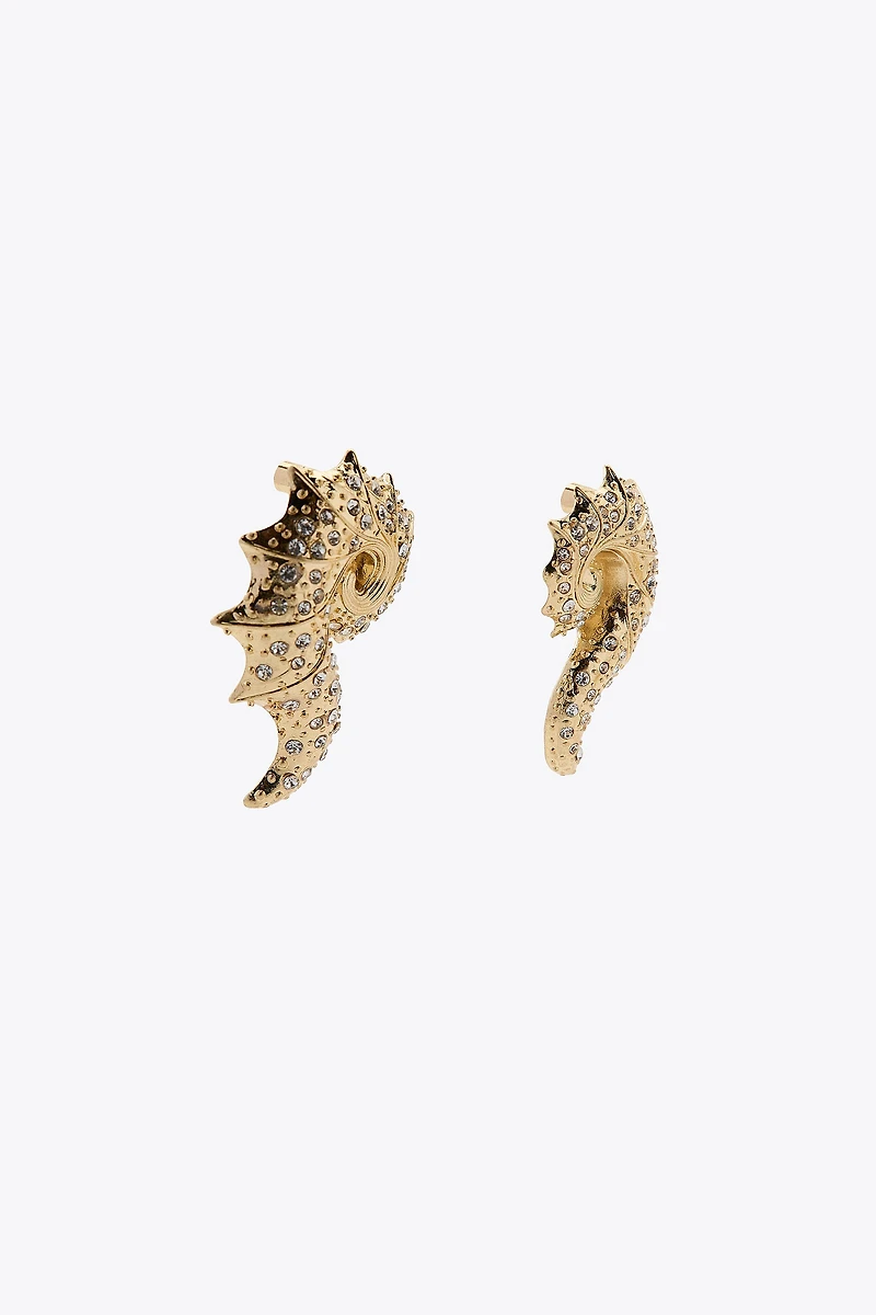JEWEL SHELL EARRINGS