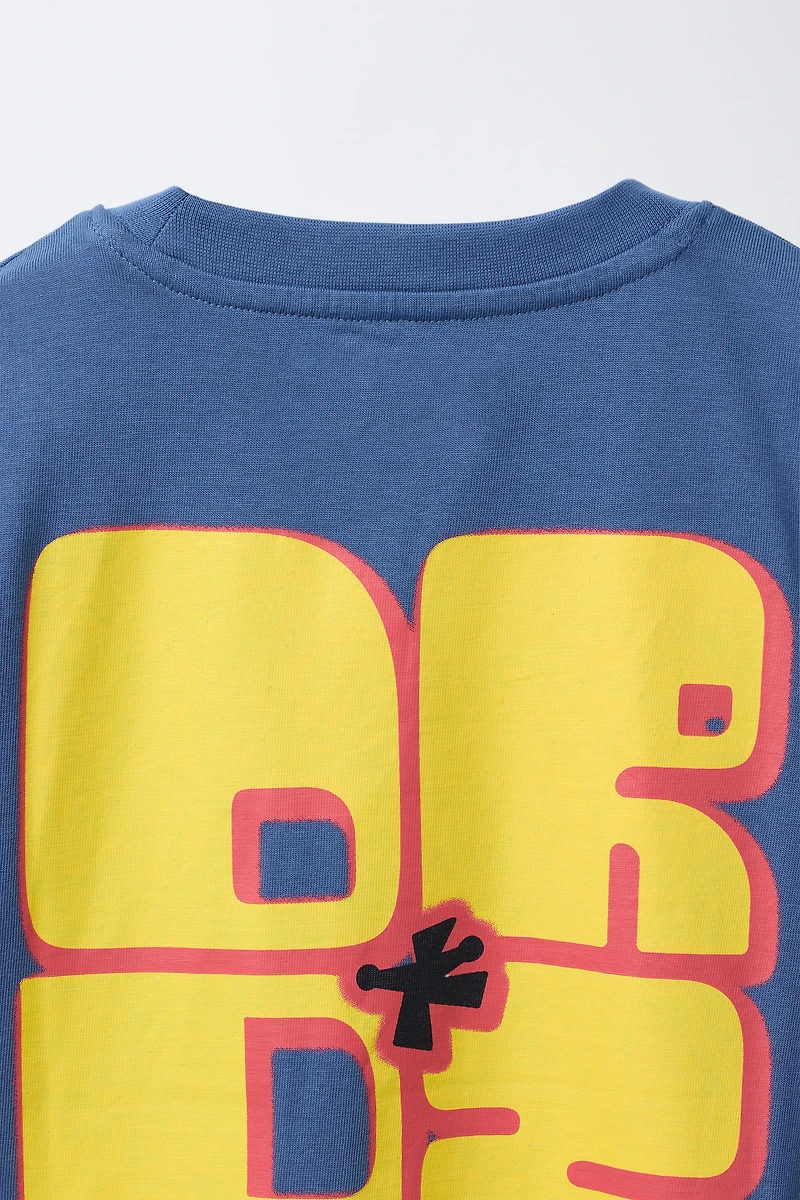 TEXT PRINT T-SHIRT