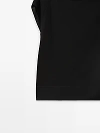 Asymmetric top with ruffle detail - STUDIO
