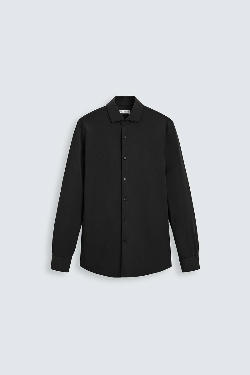 TEXTURED STRETCH SHIRT