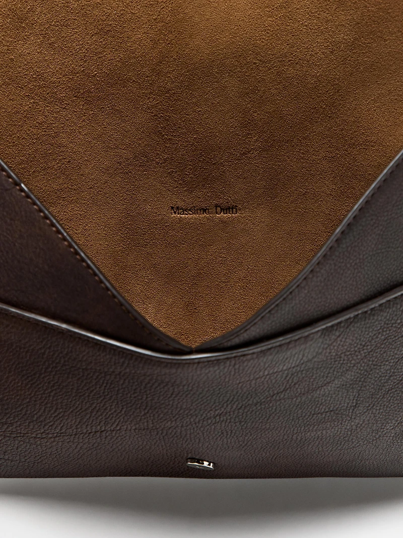 Housse iPad en cuir nappa