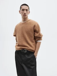 Knit alpaca blend sweater - LIMITED